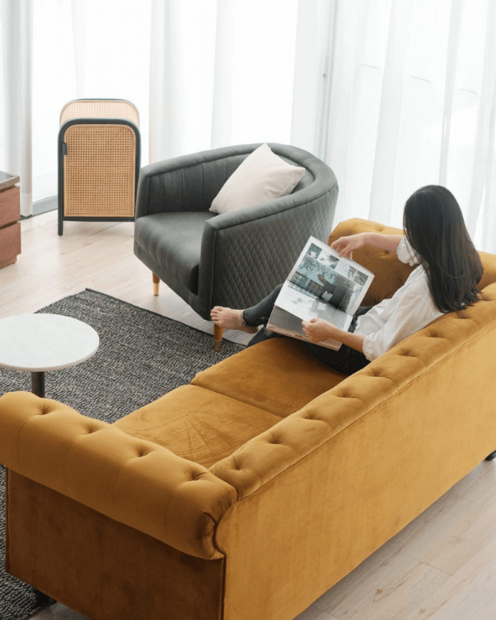 Newcastle Sofa Hunter Green